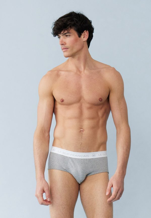 Slip en coton - Intrépide Gris – Image 2