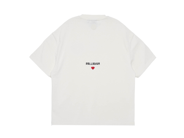 109729-262 | PIXEL LOVE TEE | MARSHMALLOW – Image 2