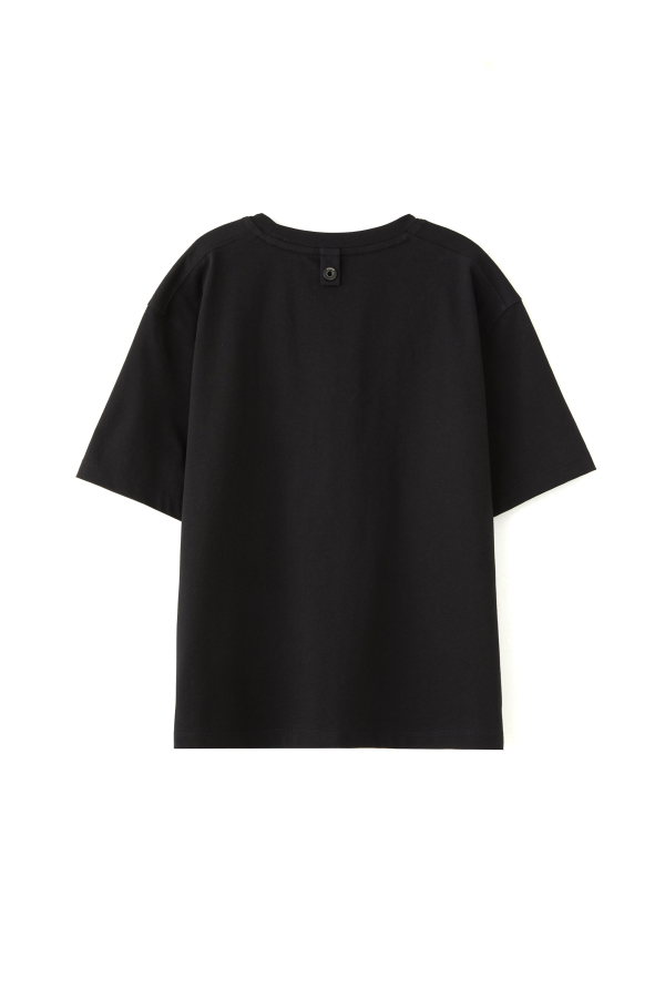 1910959-006 | TEE SHORT SLEEVE 01 | CARBON BLACK – Image 2