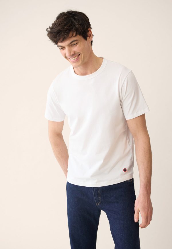 T-shirts manches courtes en coton - Duo de Formidable Marine Blanc – Image 2