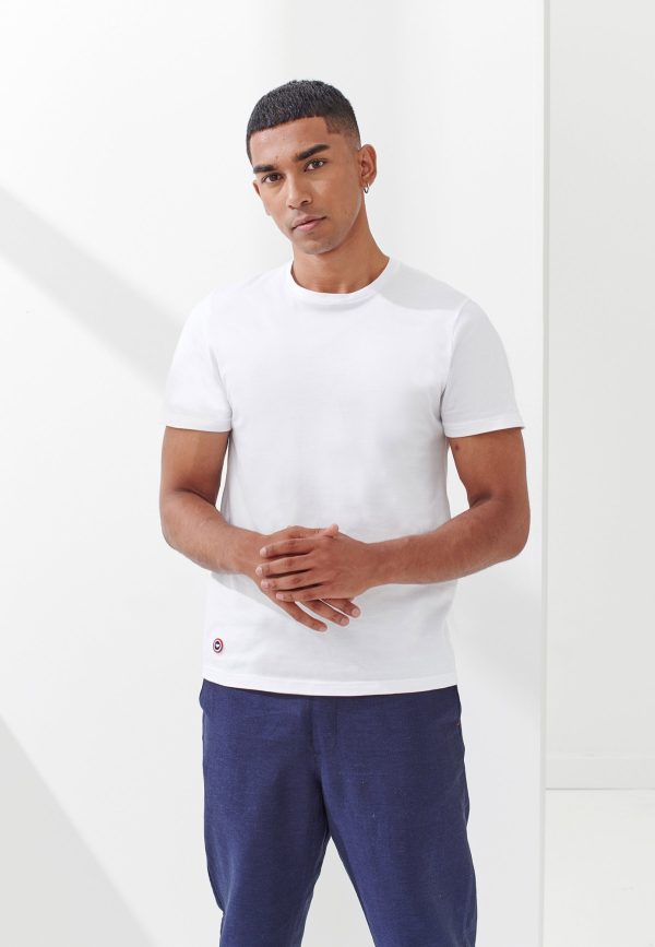 T-shirt mixte col rond - Jean