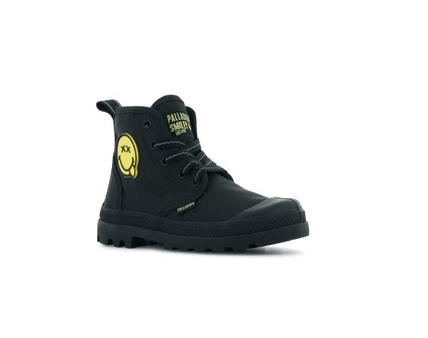 56882-008-M | PAMPA SMILEY | BLACK/YELLOW – Image 2