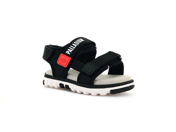 57064-017-M | PALLA NIKKOO MONO | BLACK/FIRECRACKER – Image 2