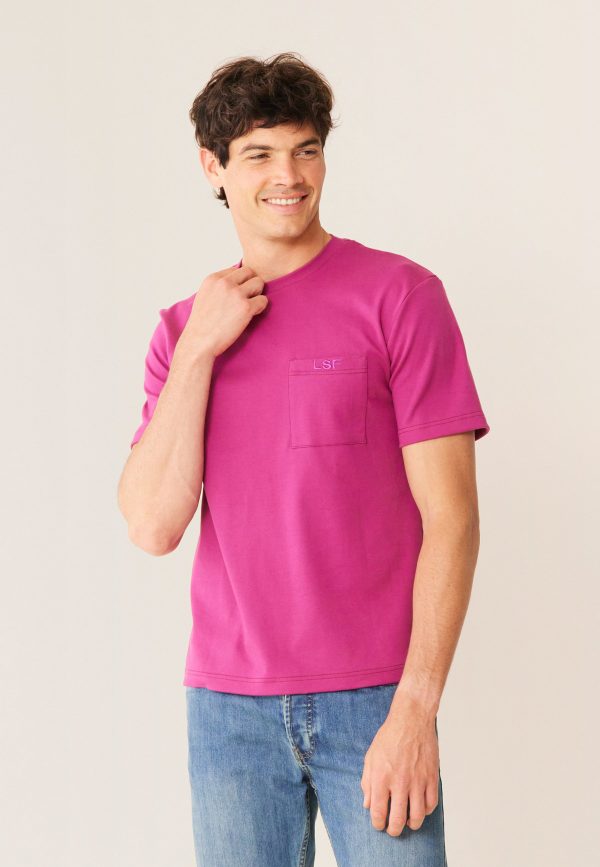 T-shirt Homme en coton - Sasha Betterave