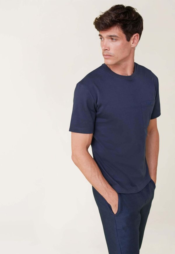 T-shirt en coton - Sasha Marine – Image 2