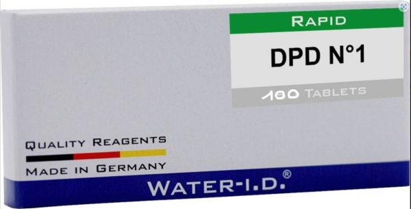 Tablettes DPD 1 chloor - Poollab