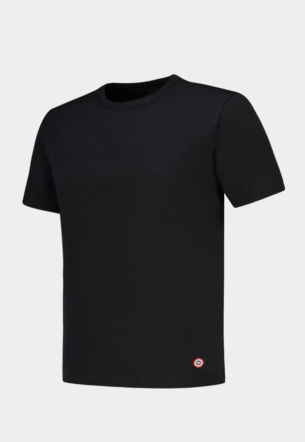 T-shirt manches courtes en coton - Formidable Noir
