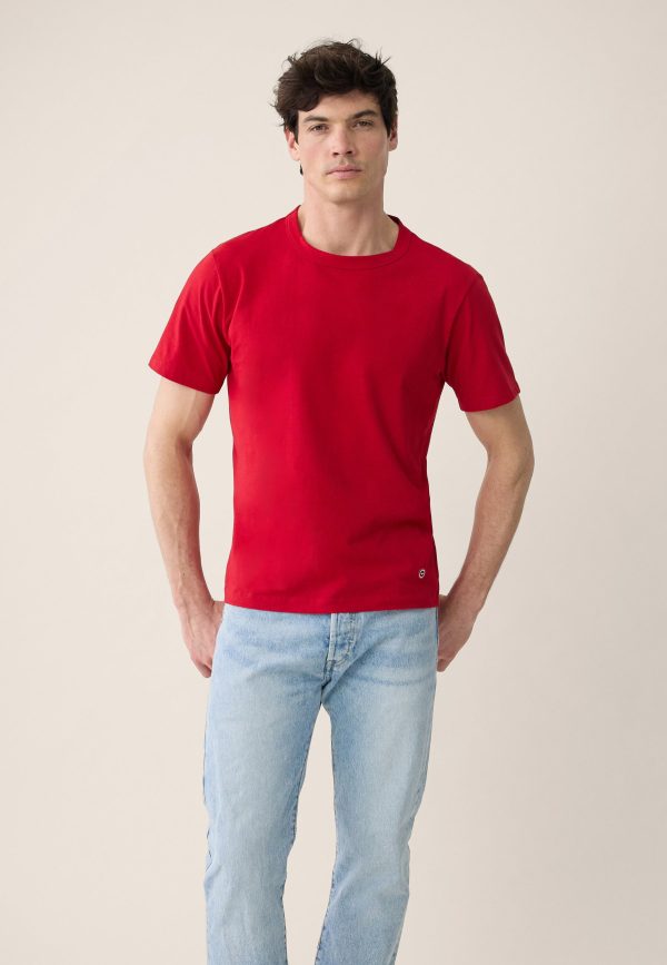 T-shirts manches courtes en coton - Pack Trio Formidable Marine Blanc Rouge – Image 2