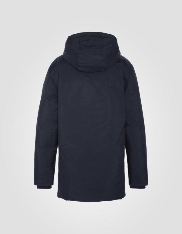Parka bleu marine longue – Image 2