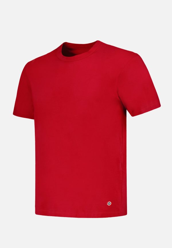 T-shirt manches courtes en coton - Formidable Rouge Cerise