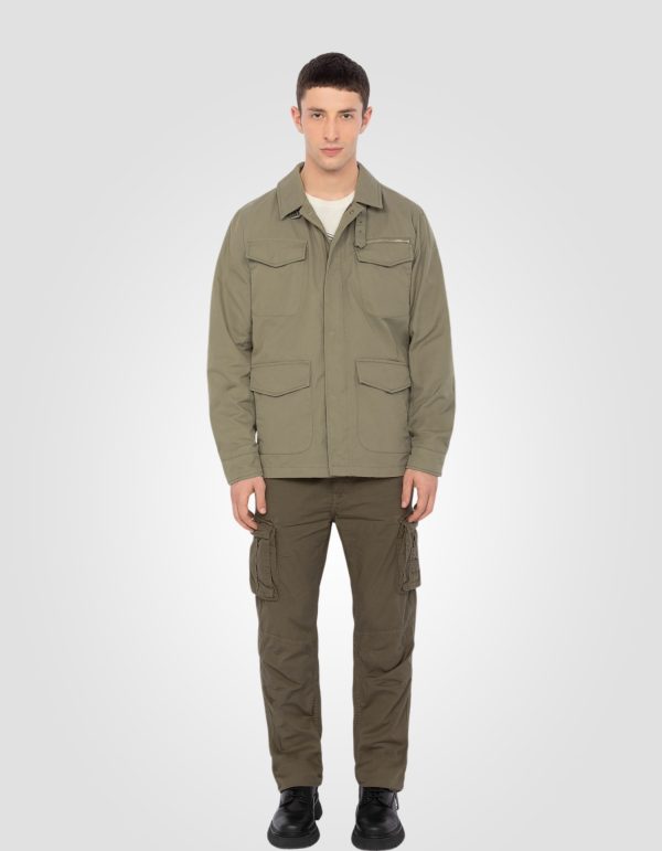 Veste de combat sage kaki