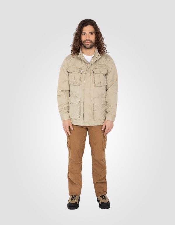 Veste de combat beige clair