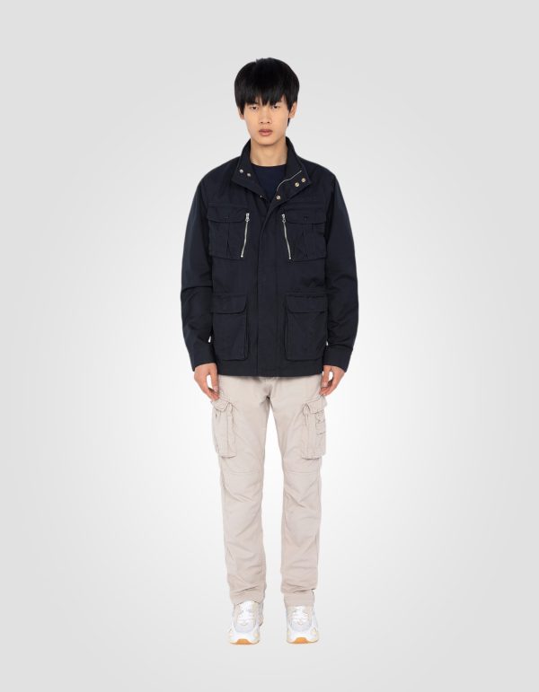Veste de combat bleu marine