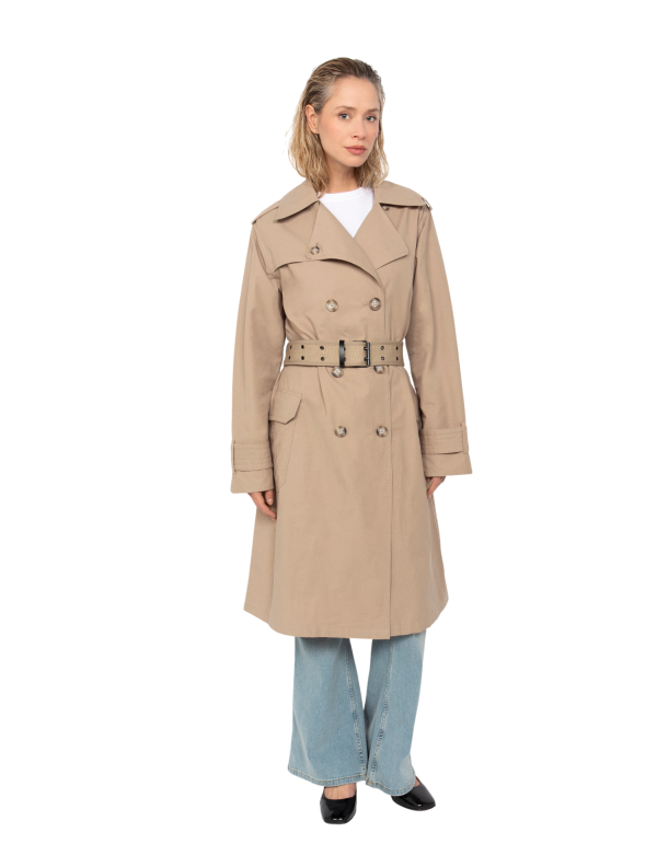 Trench army beige