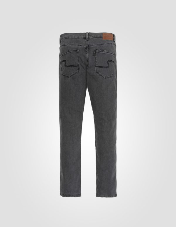 Jeans droit L32 gris – Image 2