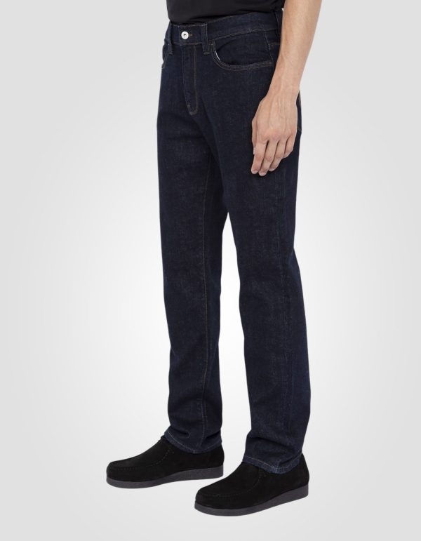 Jeans droit L32 denim foncé