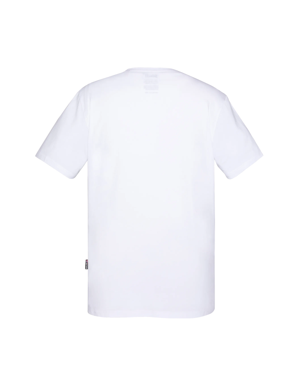 T-shirt col rond blanc – Image 2