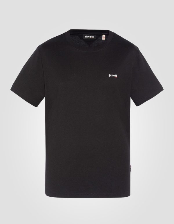 T-shirt noir à manches courtes – Image 2