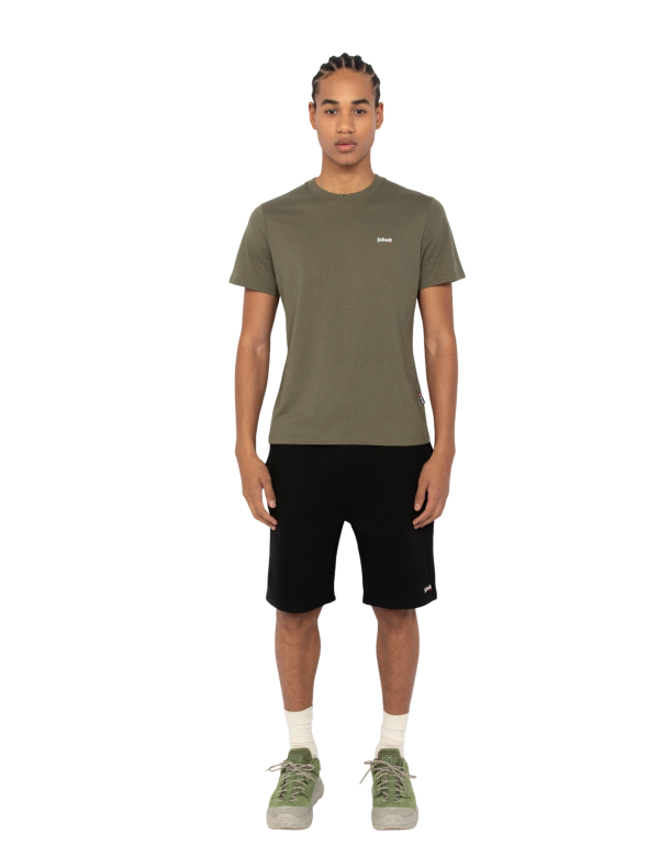 T-shirt kaki à manches courtes