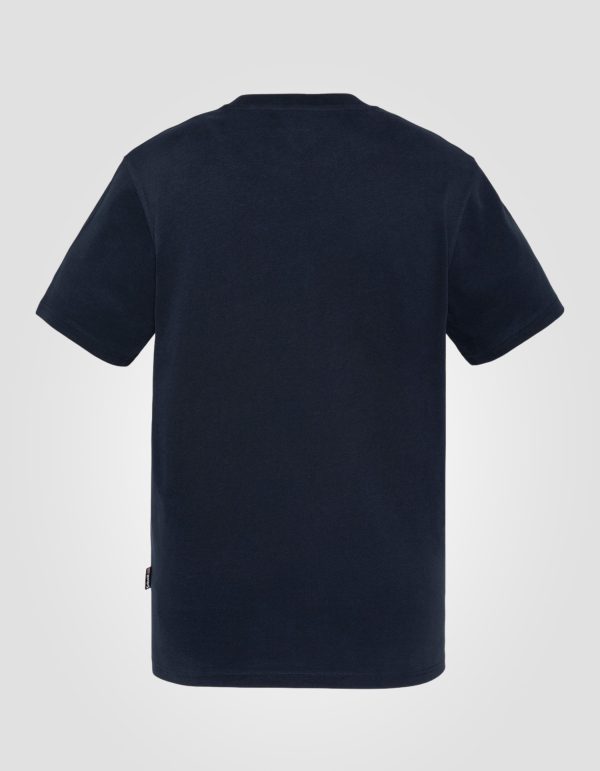 T-shirt bleu marine à manches courtes – Image 2
