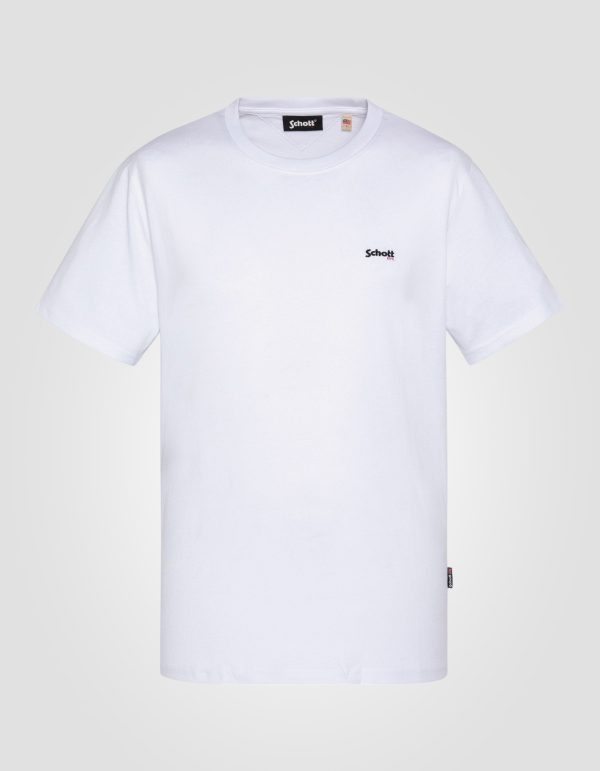 T-shirt blanc à manches courtes