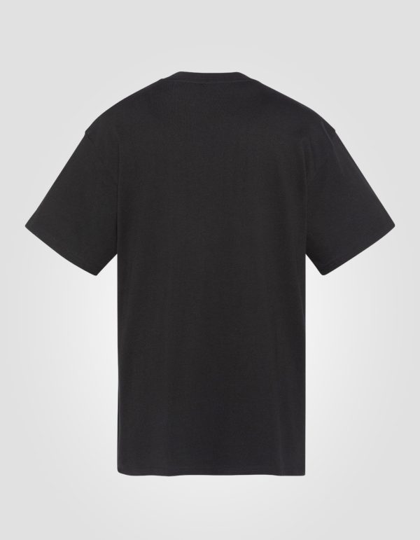 T-shirt noir à manches courtes – Image 2