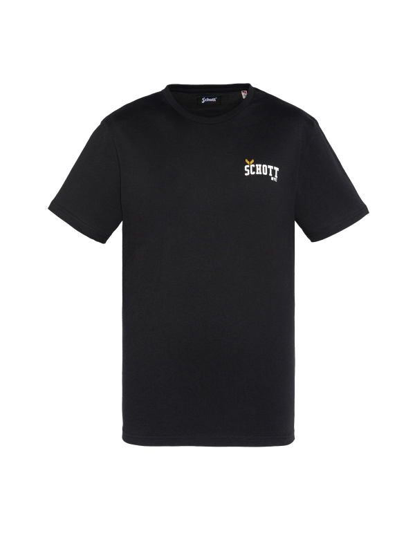 T-shirt noir imprimé star