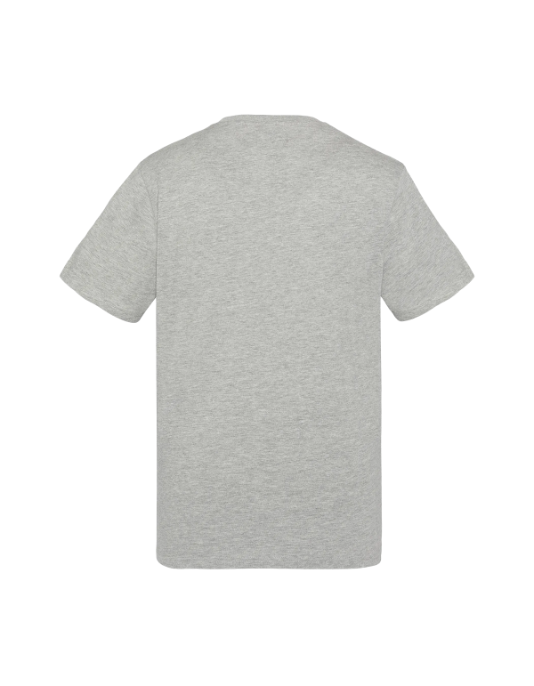 T-shirt gris chiné imprimé star – Image 2