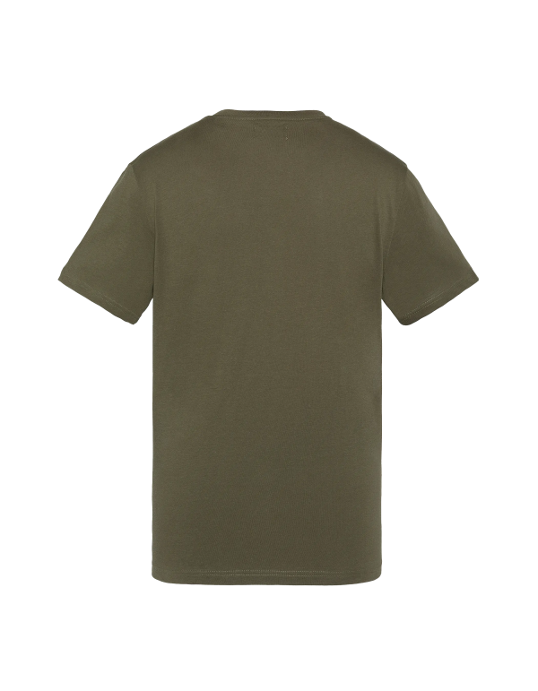 T-shirt kaki imprimé star – Image 2