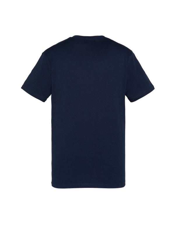 T-shirt bleu marine imprimé star – Image 2