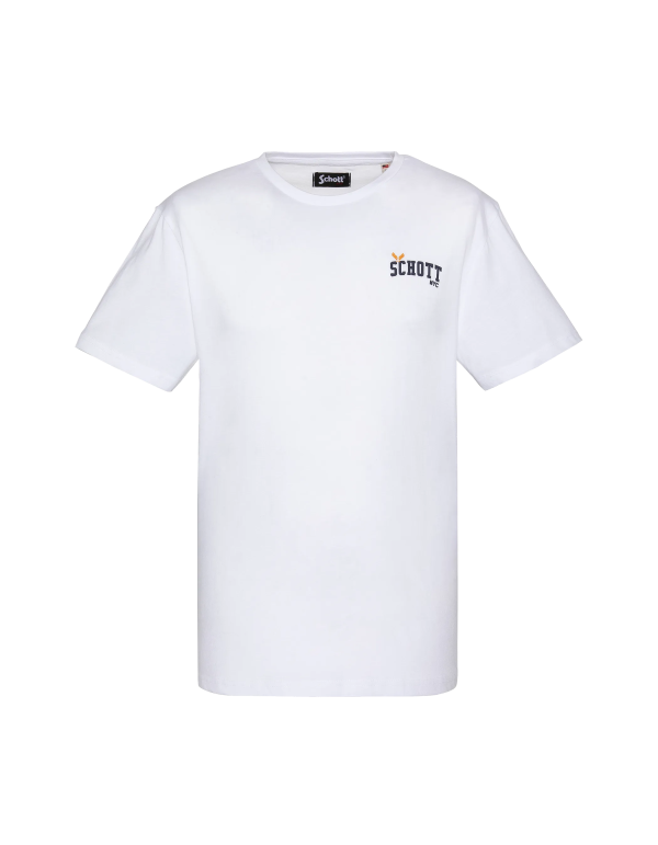 T-shirt blanc imprimé star