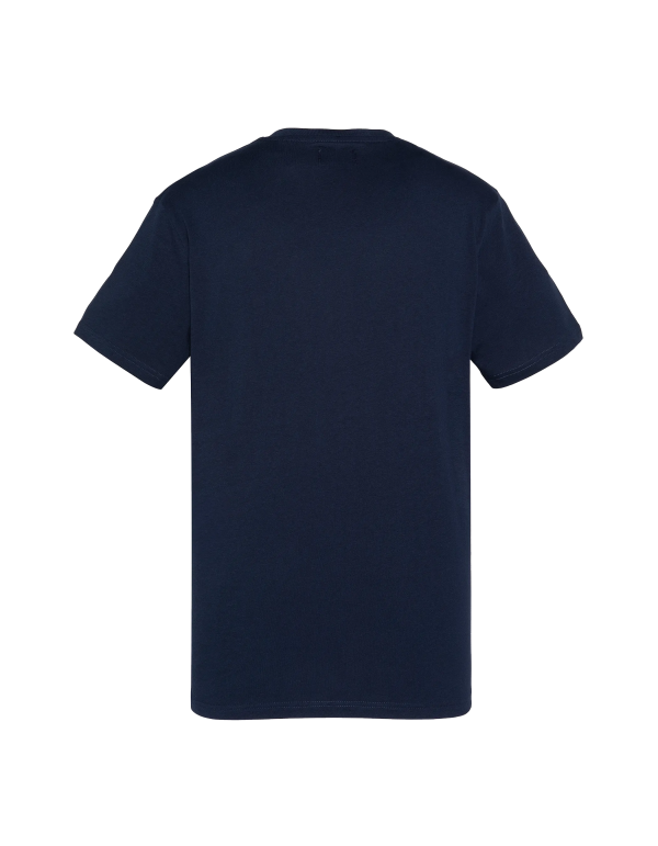 T-shirt bleu marine imprimé – Image 2
