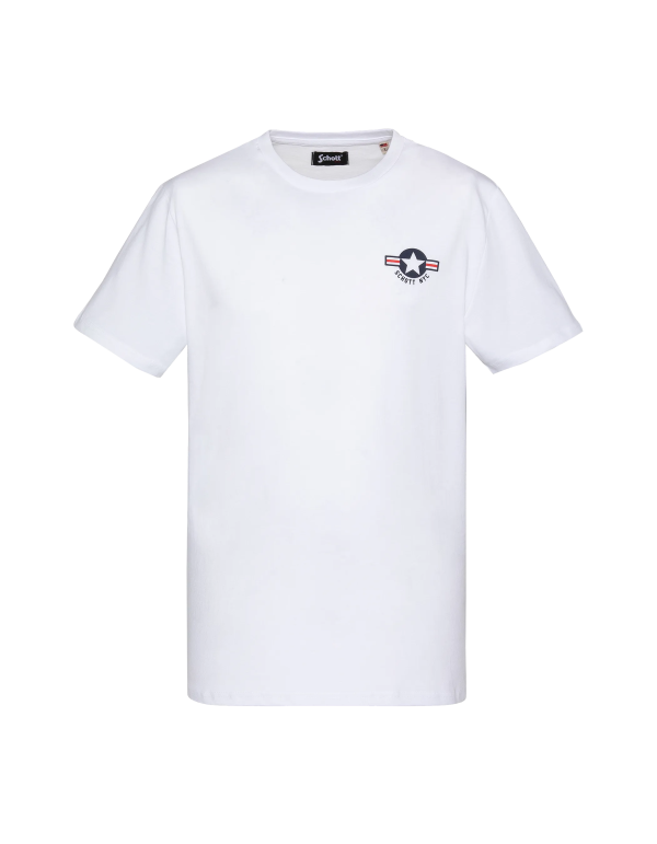 T-shirt blanc imprimé
