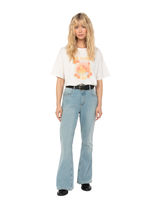 T-shirt Hawaï blanc