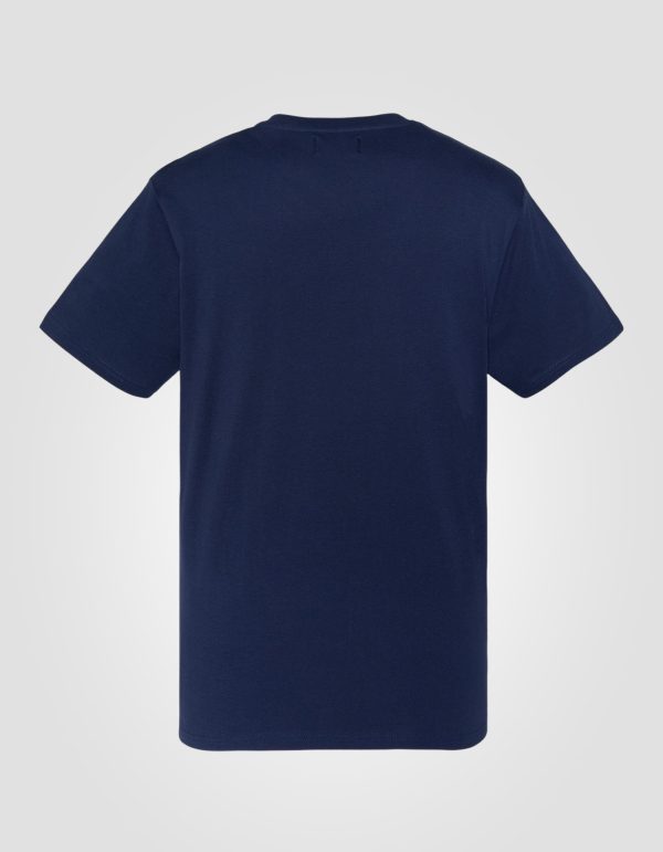 T-shirt imprimé bleu marine – Image 2