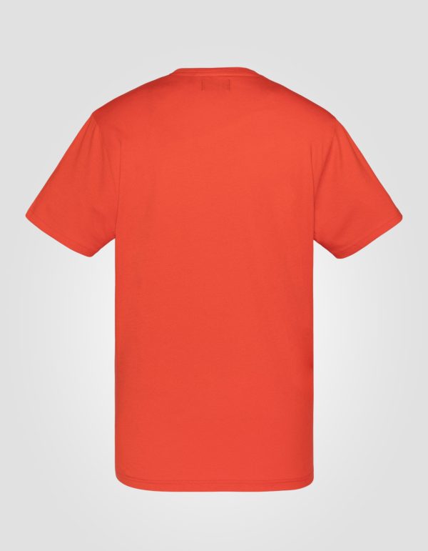 T-shirt imprimé orange – Image 2