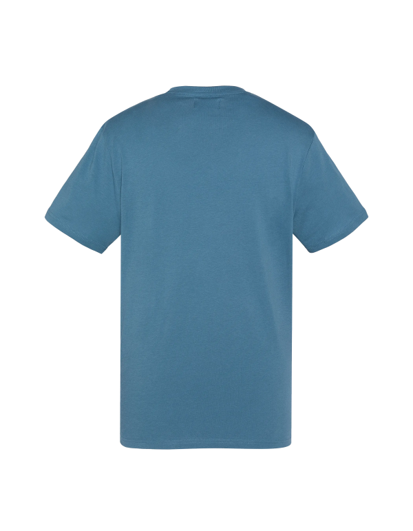 T-shirt bleu jeans imprimé – Image 2