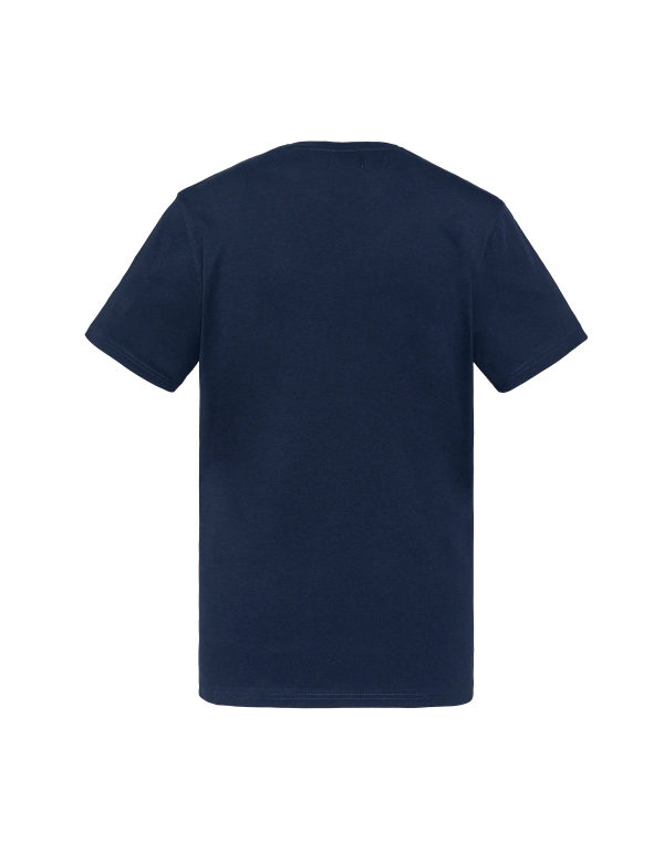 T-shirt bleu marine imprimé – Image 2
