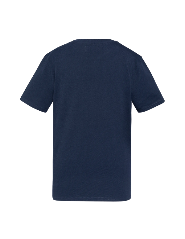 T-shirt bleu marine imprimé enfant – Image 2