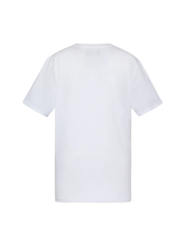 T-shirt blanc imprimé enfant – Image 2