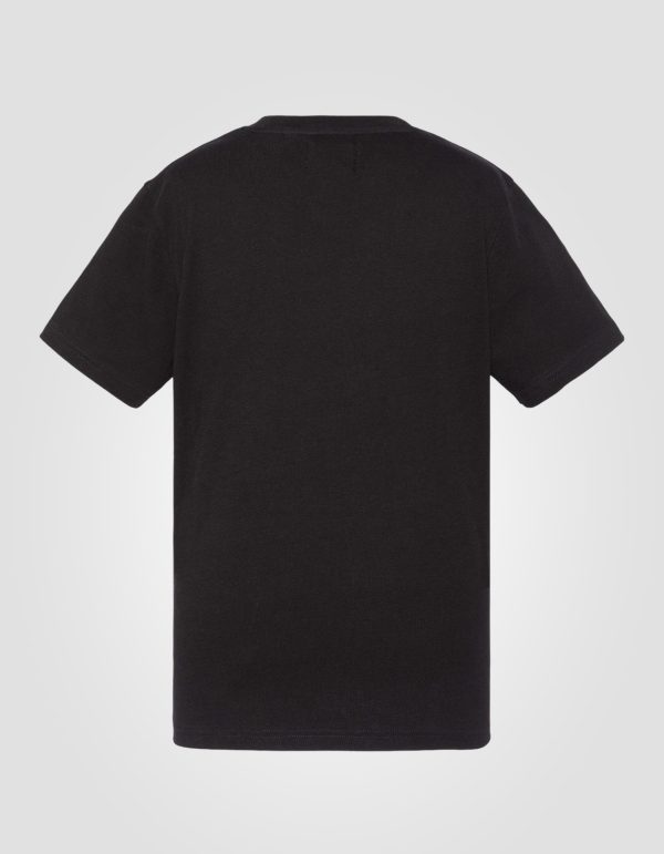 T-shirt imprimé noir enfant – Image 2