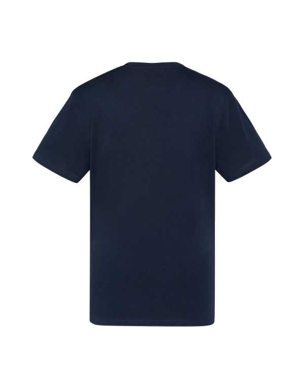 T-shirt bleu marine imprimé – Image 2