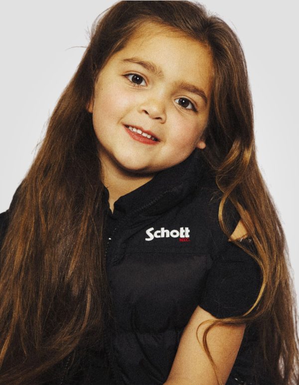 Doudoune sans manche noire enfant